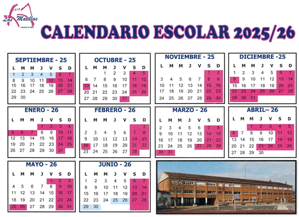 Calendario 2025-26